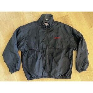 Snap On West Ark Vintage Black Bomber Jacket XL  Mechanic